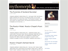 Tablet Screenshot of mythomorph.com